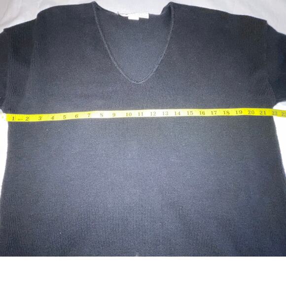 Chaval Classics 100% v-Neck Cotton Sweater - Size M/L - Made in USA - Picture 5 of 7